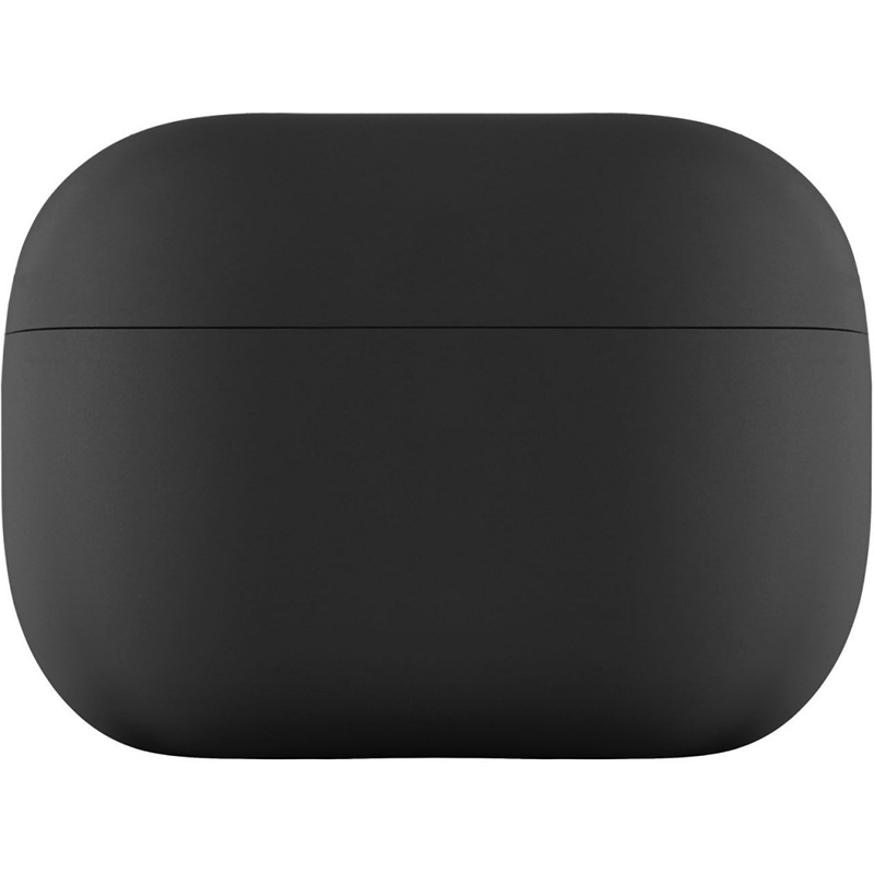 Чехол защитный Airpods Pro 2 Touch Silicone  Case, 0,8 мм, силиконовый, Черный